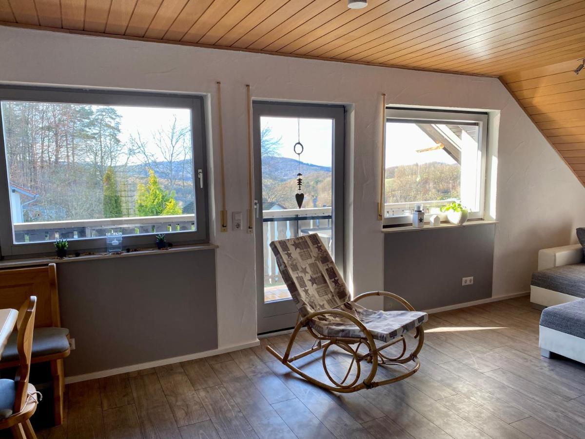 Ferienwohnung Mit Ausblick Mombris Exteriér fotografie